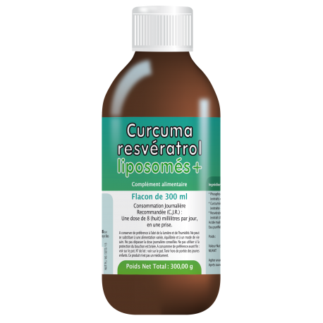 Curcuma Resveratrol Liposomé