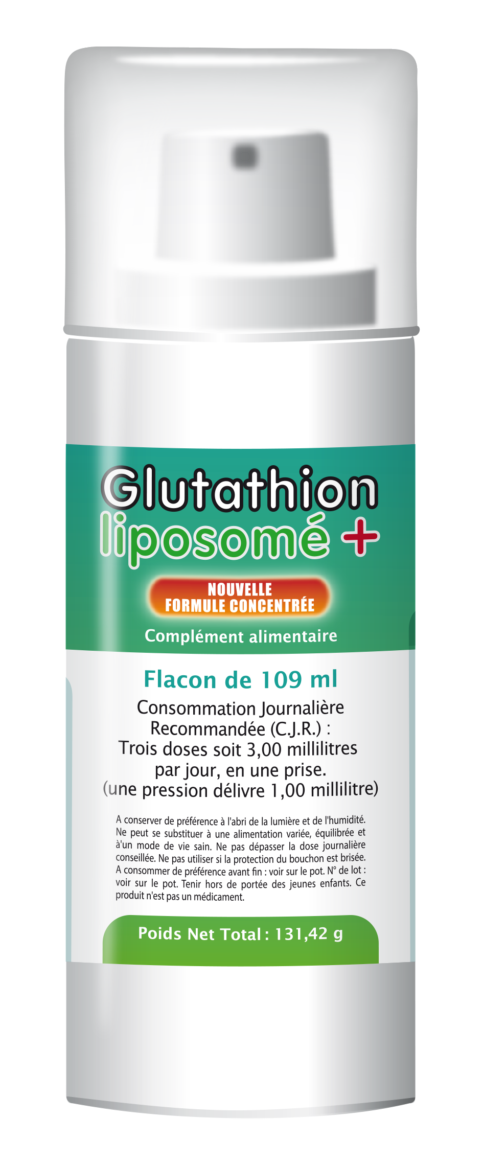 Glutathion Liposomé complement alimentaire 100% naturel