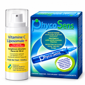 Pack Immunité Booster Phycosens +Vitamine C Liposomale